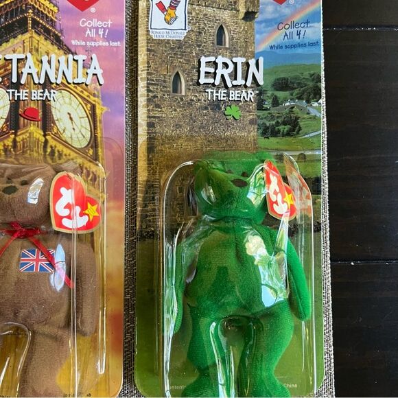 Ty McDonalds International Bears Collection set of 4 1999 - Picture 10 of 14